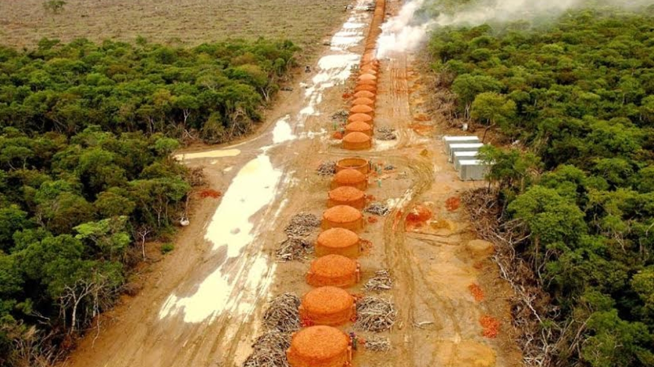 Serra Vermelha carvoarias